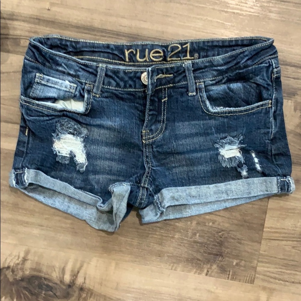 Jean shorts